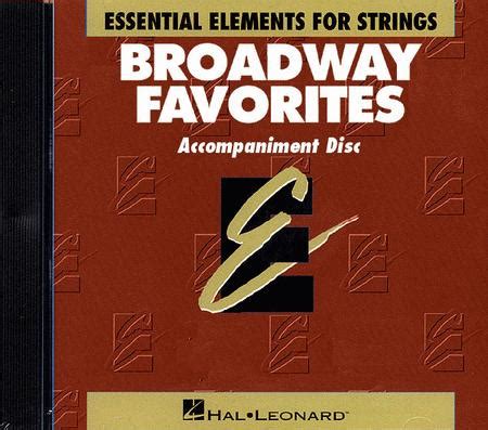  Broadway Favorites For Strings - Accompaniment CD Only by Lloyd Conley